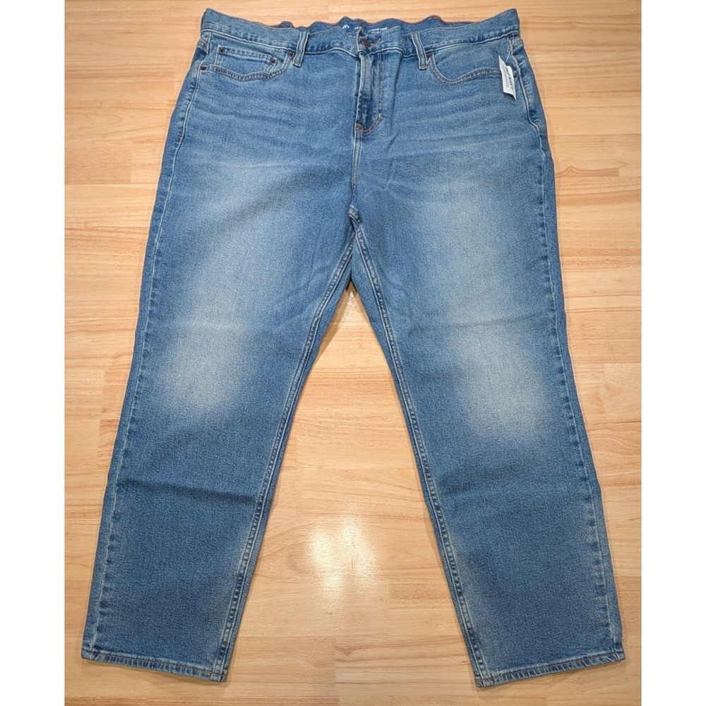 Old Navy Mens Athletic Taper Built-In Flex Medium Wash Jeans 40x30 610082-00-1